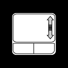 scroll / touchpad: scroll
